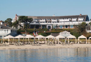 The venerable Chatham Bars Inn offers first-rate accommodations and unbeatable views of Chatham Inlet. Photo/Tom Richardson chatham-tr-chatham-bars-in