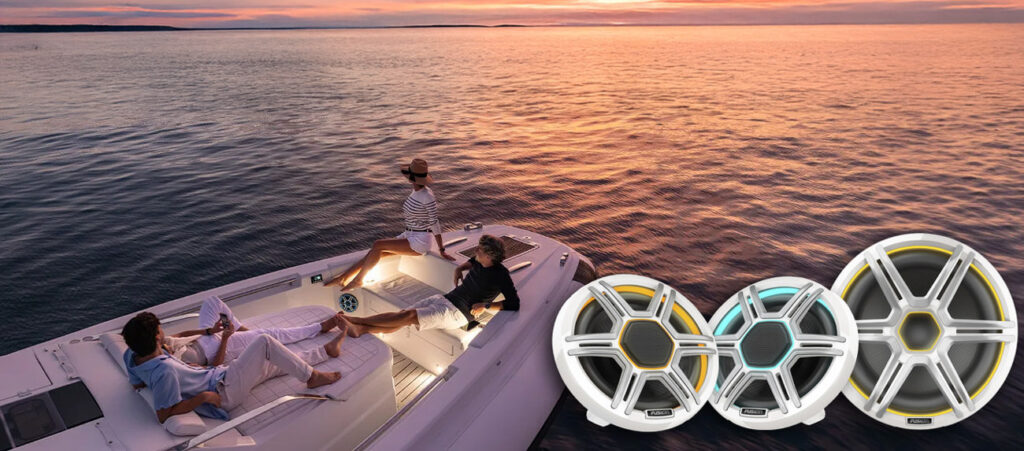 Garmin Fusion Apollo Marine Speakers and Subwoofer