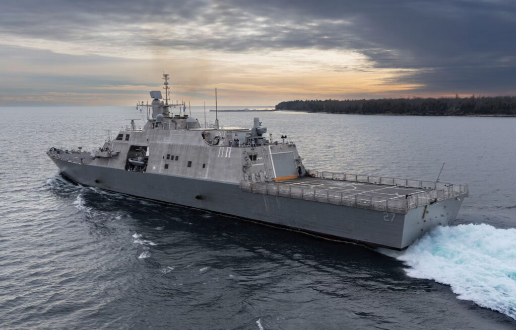 Newly Launched USS Nantucket Commissioned in Boston