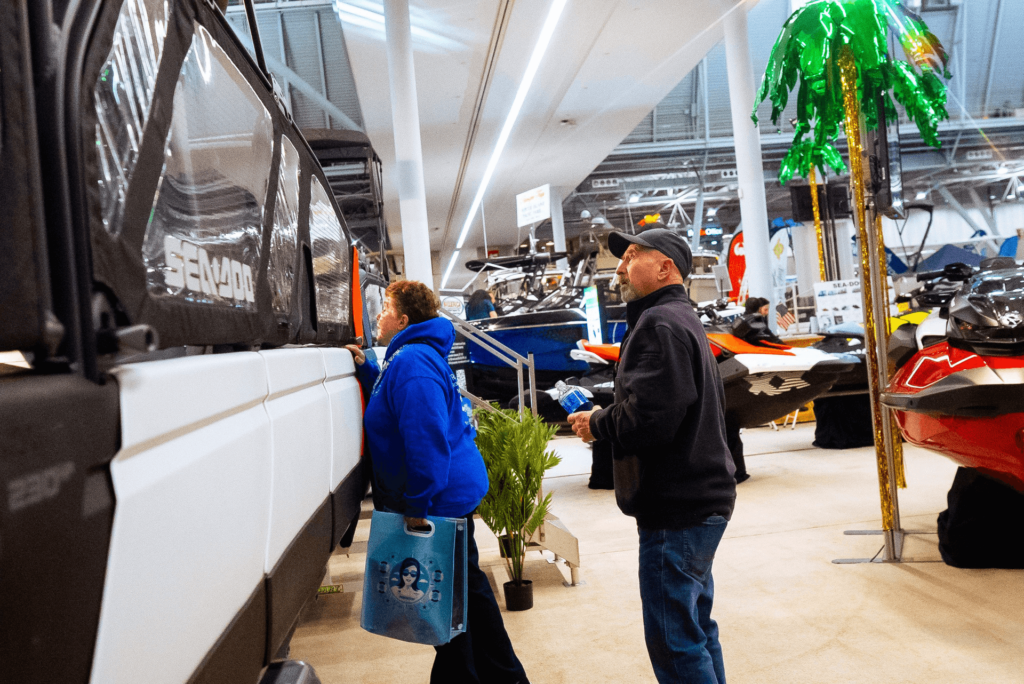 new-england-boat-show-checking-out-boat
