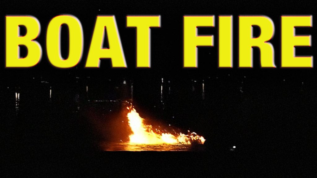 Fireworks Blamed For Connecticut Boat Fire