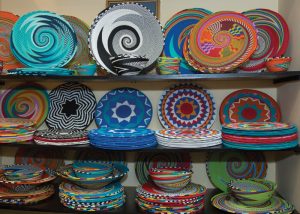 Unique home decor items at Passports. litchfield-lakes-cd-decorative-plates