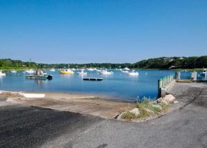Oyster River launch ramp. monomy-island-tr-launch-ramp