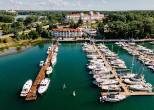 Aerial view. Photo courtesy Wentworth by the Sea. luxurious-spas-wentworth-by-the-sea-arial