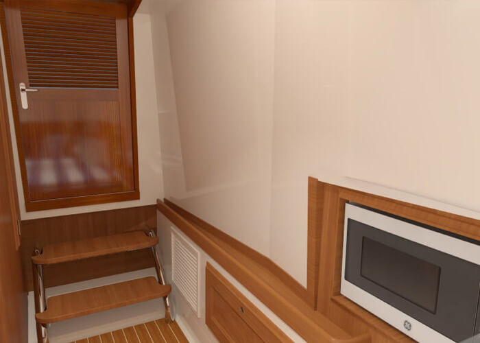 hinckley-picnic-boat-39-exit-lower-level