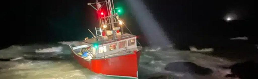 2 Rescued After Boat Grounds In Gloucester