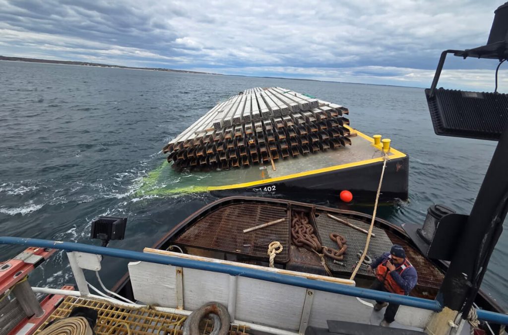 Barge Refloated After Emergency Grounding Off Rhode Island Coast