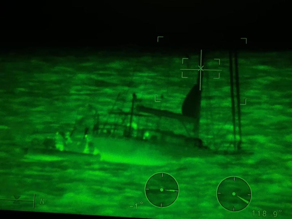 Coast Guard Rescues Four Sailors South of Block Island