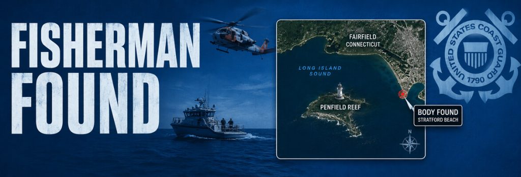 Missing Fisherman Recovered Following Penfield Reef Incident in Connecticut