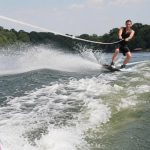 wakeboard-on-lake-ai-generated