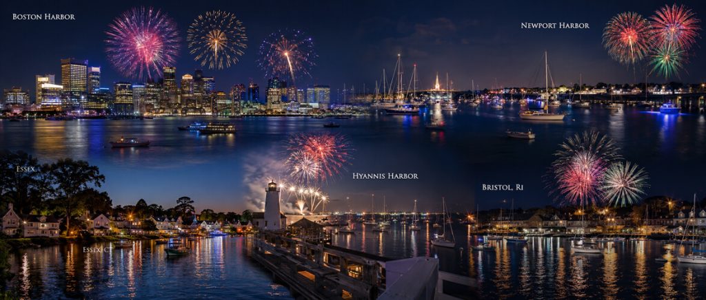 Dock & Dine: Best Places to Watch Fourth of July Fireworks by Boat in New England